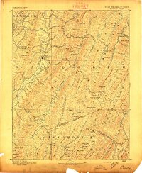Beverly 1892 topographic map preview
