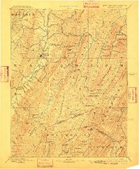 Beverly 1892 topographic map thumbnail