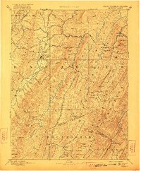 Beverly 1892 topographic map thumbnail