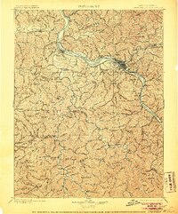 Charleston 1899 topographic map thumbnail