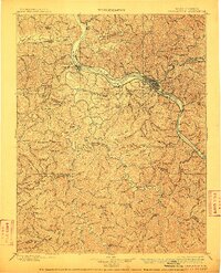 Charleston 1899 topographic map thumbnail