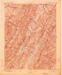 Franklin 1896 topographic map thumbnail