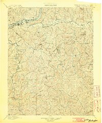 Huntington 1898 topographic map thumbnail
