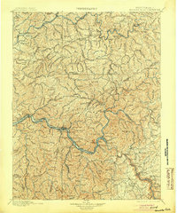 Kanawha Falls 1901 topographic map thumbnail