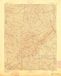 Oceana 1893 topographic map thumbnail
