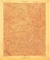 Oceana 1898 topographic map thumbnail