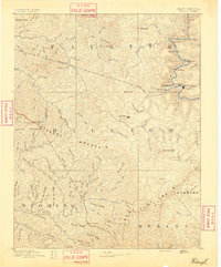 Raleigh 1891 topographic map thumbnail
