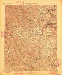 Raleigh topographic map thumbnail