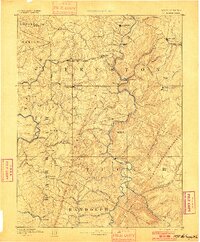 St. George 1891 topographic map thumbnail