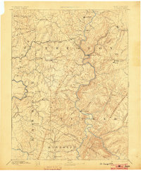 St. George 1891 topographic map thumbnail
