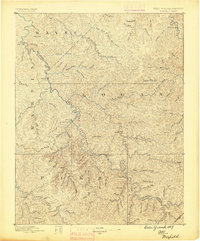 Warfield 1887 topographic map thumbnail