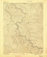 Warfield 1891 topographic map thumbnail