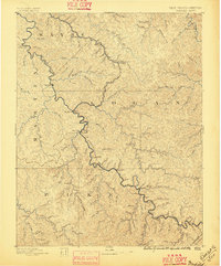 Warfield 1891 topographic map thumbnail