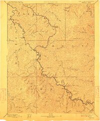Warfield 1891 topographic map thumbnail
