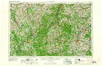 Clarksburg 1961 topographic map thumbnail