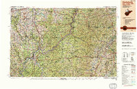 Clarksburg 1988 topographic map thumbnail
