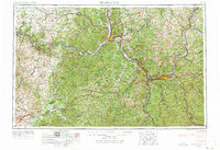 Huntington 1957 topographic map thumbnail