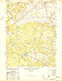 Adelphia 1947 topographic map thumbnail