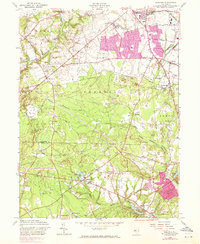 Adelphia 1957 topographic map thumbnail