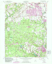 Adelphia 1957 topographic map thumbnail