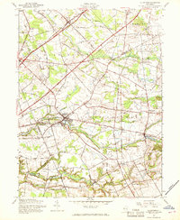 Allentown 1957 topographic map thumbnail