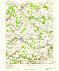 Allentown 1957 topographic map thumbnail