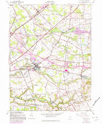 Allentown 1957 topographic map thumbnail