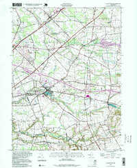 Allentown 1995 topographic map thumbnail