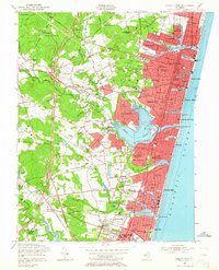 Asbury Park 1954 topographic map thumbnail