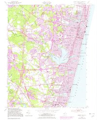 Asbury Park 1954 topographic map thumbnail