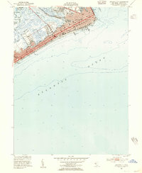 Atlantic City 1952 topographic map thumbnail