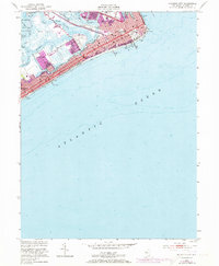 Atlantic City 1952 topographic map thumbnail