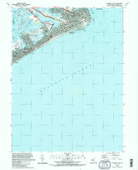 Atlantic City 1989 topographic map thumbnail