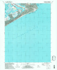 Atlantic City 1994 topographic map thumbnail
