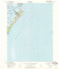 Avalon 1953 topographic map thumbnail