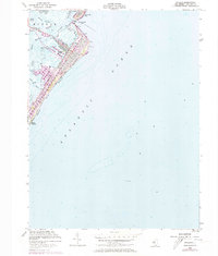Avalon 1953 topographic map thumbnail
