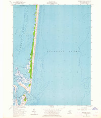 Barnegat Light 1953 topographic map thumbnail