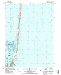 Barnegat Light 1989 topographic map thumbnail