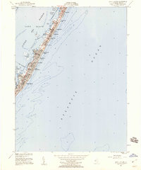 Beach Haven 1951 topographic map thumbnail