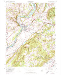 Belvidere 1955 topographic map thumbnail