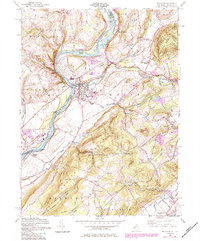 Belvidere 1955 topographic map thumbnail