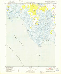 Ben Davis Point 1949 topographic map thumbnail