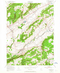 Bloomsbury 1955 topographic map thumbnail