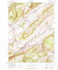 Bloomsbury 1955 topographic map thumbnail