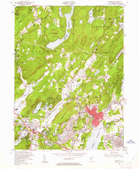 Boonton 1954 topographic map thumbnail
