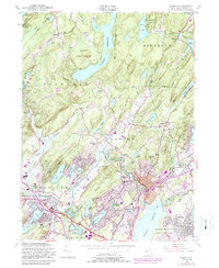 Boonton 1954 topographic map thumbnail