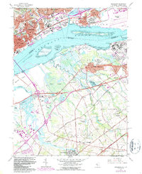 Bridgeport 1967 topographic map thumbnail