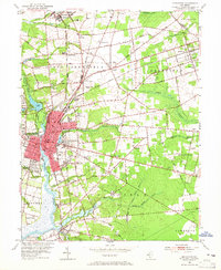 Bridgeton 1953 topographic map thumbnail