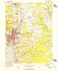 Bridgeton 1953 topographic map thumbnail