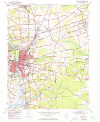 Bridgeton 1953 topographic map thumbnail